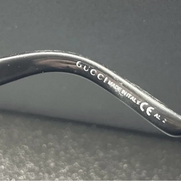 Gucci Italy GG3104/S 807LF Black Sunglasses FRAME ONLY - Picture 7 of 11